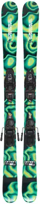 K2 Omen + FDT 4.5 Kids Skis