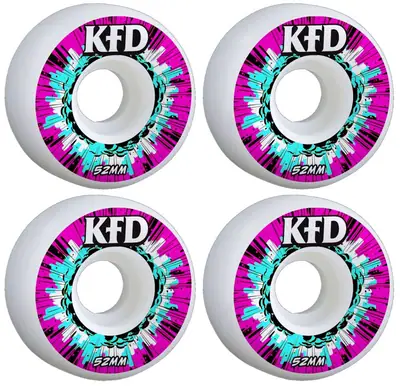 KFD Blast Skateboard Hjul 4-Pakning