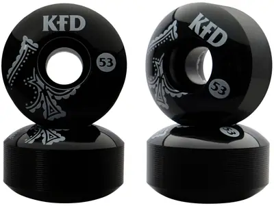 KFD Team 100A Skateboard Hjul 4-pakning