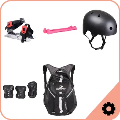 Kids Ice Skates Package