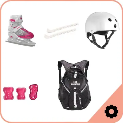 Kids Ice Skate Package