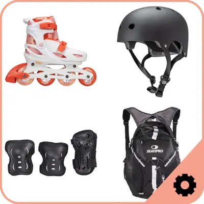Niños Patines en Línea Paquete