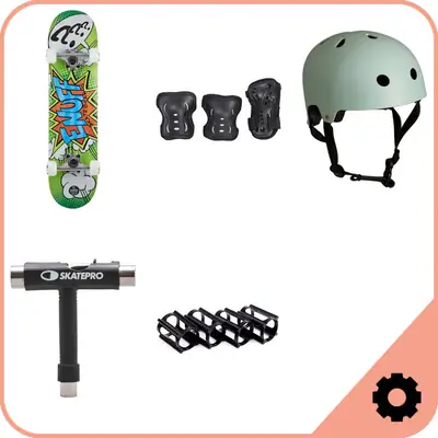 Pacchetto Skate Bimbi + Protezioni