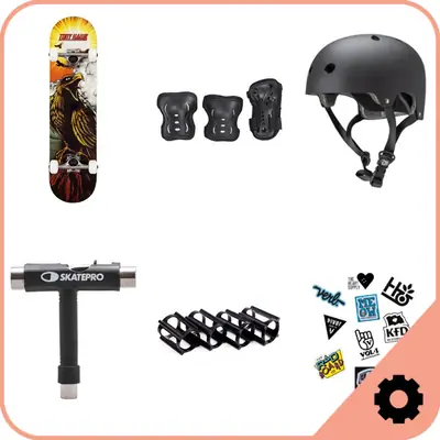 Kids Skateboard Package