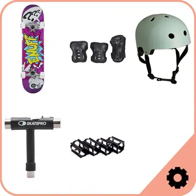 Kids Skateboard Package