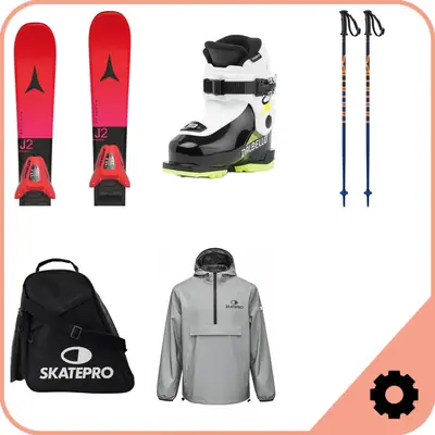 Skis Para Crianças Package