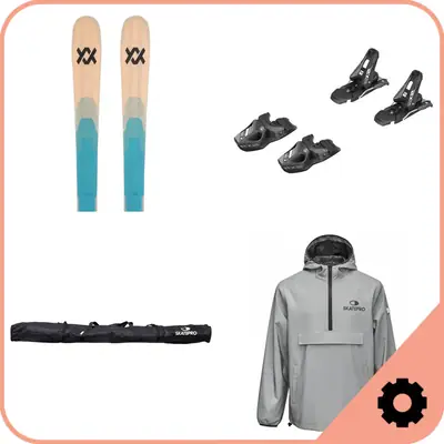 Rossignol Temptation Pro 17/18 Kids Skis + Kid-X 4 Binding