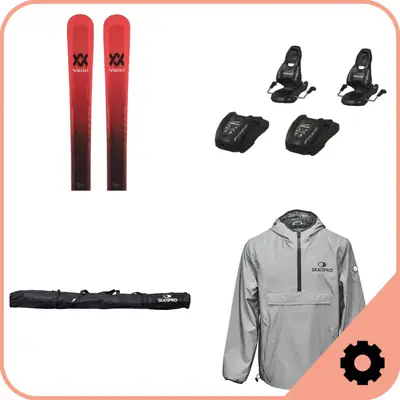 Kids Ski Package - Skis and Bindings