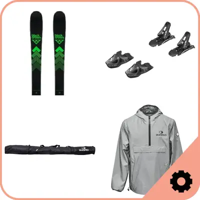 Skis enfant Fixations et Mounting