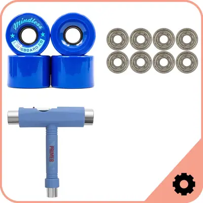 Longboard Roues et Roulements Pack