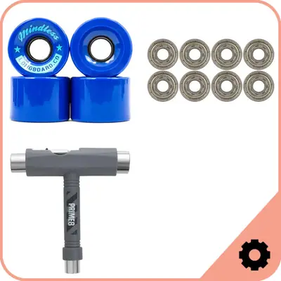 Longboard Roues et Roulements Pack