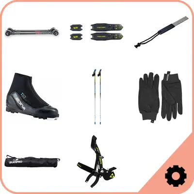Longway Classic Roller Ski Package