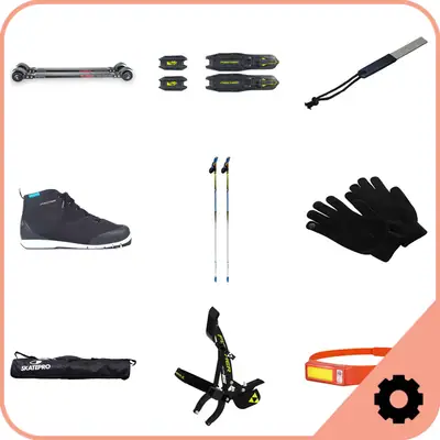 Longway Classic Roller Ski Package