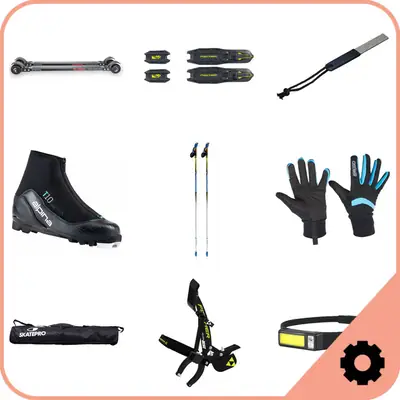 Longway Classic Rollski Set