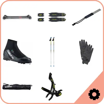 Longway Classic Roller Ski Package