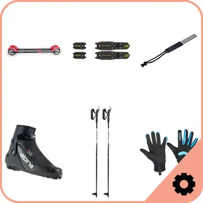 Longway Skate Roller Ski Package