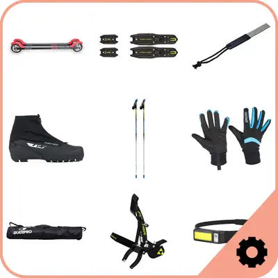 Longway Skate Roller Ski Package