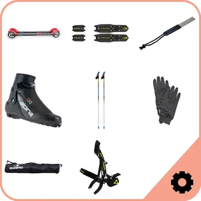 Longway Skate Roller Ski Package