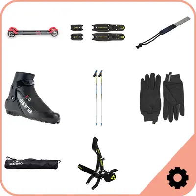 Longway Skate Roller Ski Pakket