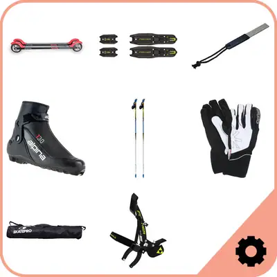 Longway Skate Roller Ski Set