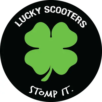 Lucky Stomp It Autocollant Trottinette Freestyle