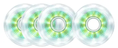 Pixel LED inlines hjul 4-Pack