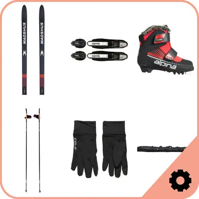 Madshus Backcountry Touring Ski Package
