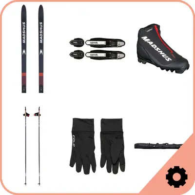 Madshus Backcountry Touring Ski Package