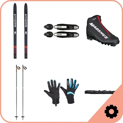 Madshus Backcountry Touring Ski Pakett
