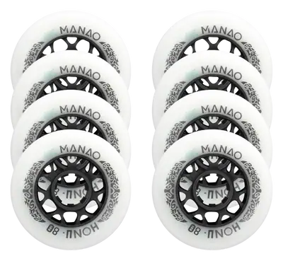 Huno Inline Skate Wheels 8-Pack