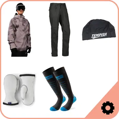Herren Ski Set