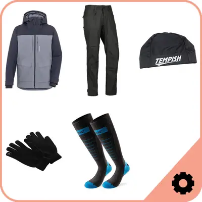 Herren Ski Set