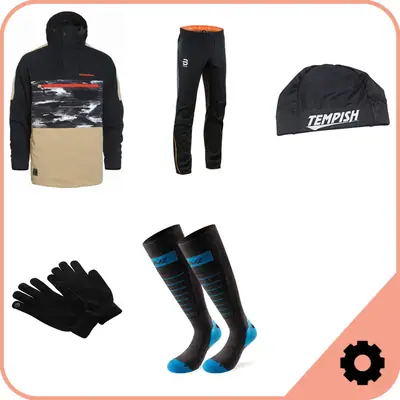 Herren Ski Set