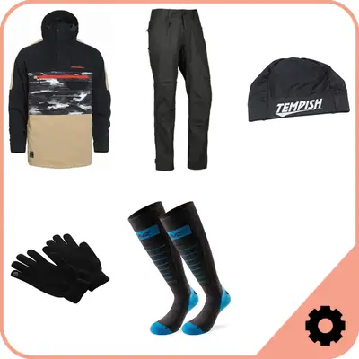 Mens Skidor Paket