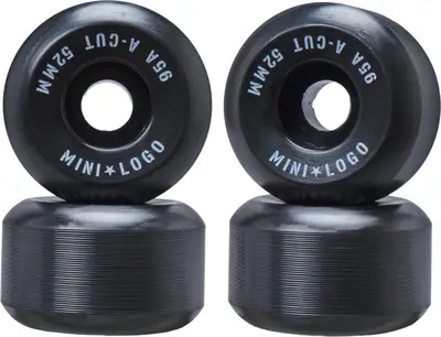 A-Cut 95A Skateboard Wheels 4-Pack