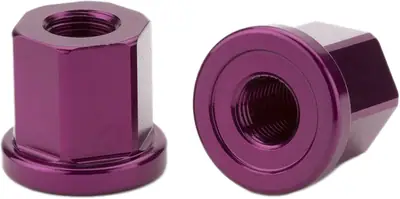 Aluminum BMX Axle Nuts