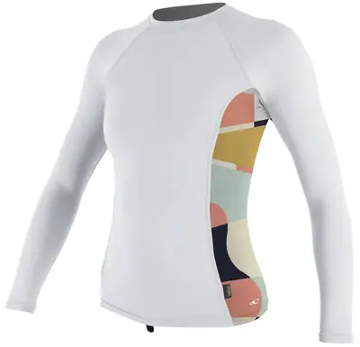 O'Neill Dámské Side Print L/S Rash Guard Rash Guard