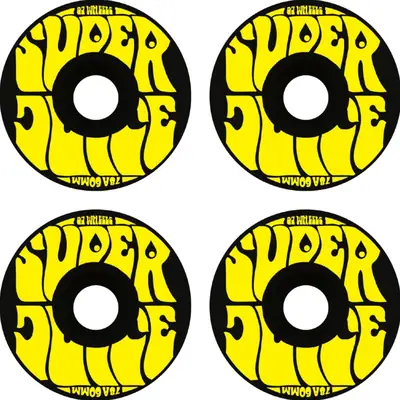 Super Juice 78A Skateboard Wheels 4-Pack