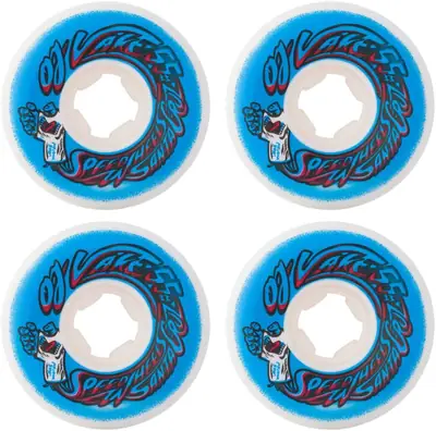 Roues De Skate OJ Wheels Original Hardline Team 99A – 53mm – Blanc/Violet/Jaune (Neuf)