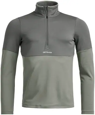 Ortovox Fleexe Light Zip Neck Välikerros Hiihtoon
