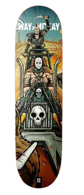 Plan B Mad Max Skateboard Deck