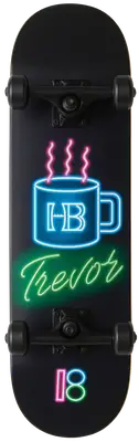 Plan B Neon Trevor Skateboard Complete