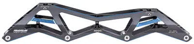 Powerslide 3X4 13.2 4x110 Titanium Blau Speedskate Schienen