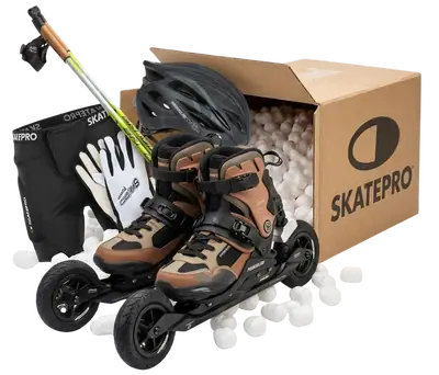 Powerslide Nordic XC Roller Ski Komplekts