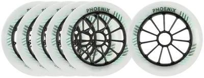 Powerslide Phoenix 125 DD Inline Skate Wheels