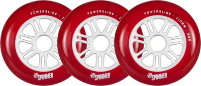 Powerslide Spinner 110 Inline skate Wheel 3-Pack