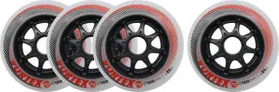 Powerslide Vortex Inline Skate Wheels 4-Pack