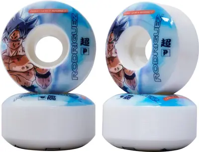 Primitive Dragon Ball Super II Ultra Instinct Skateboard Wheels
