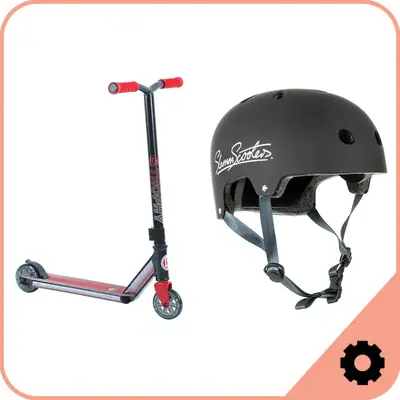 Stuntstep + HangUp Helm pakket