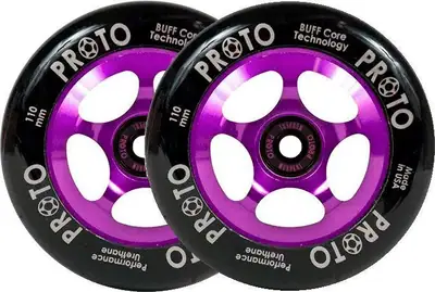 Spoked Sliders Stunt Scooter Wheels 2-Pack